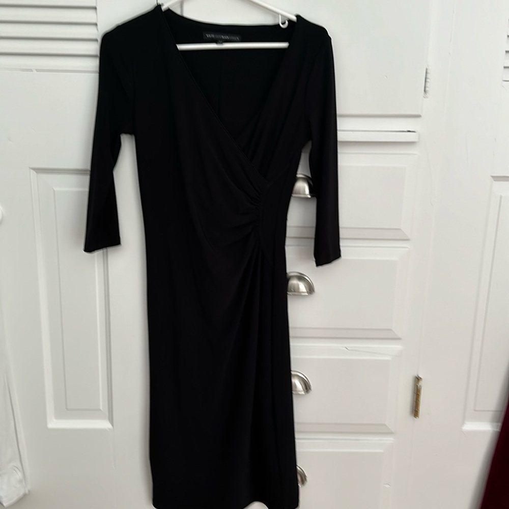 White House black market, classic black dress